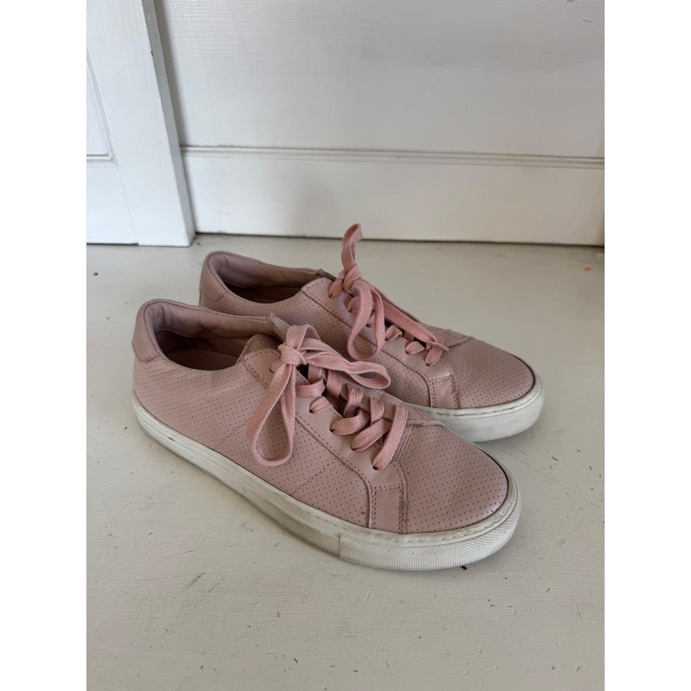 Greats Brooklyn light mauve pink sneakers size 8.5